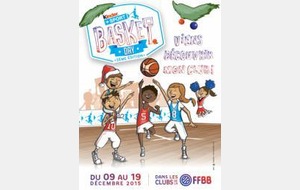 16 DECEMBRE : SPORT BASKET DAY + GOUTER NOEL