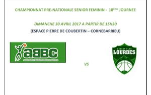 DIMANCHE 30/04/17 : SF1 vs LOURDES 