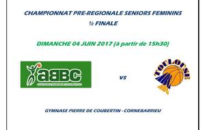 SF2 : DIMANCHE 04 JUIN 2017 1/2 FINALE CHAMPIONNAT