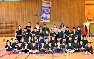 L'école de basket fête Noël