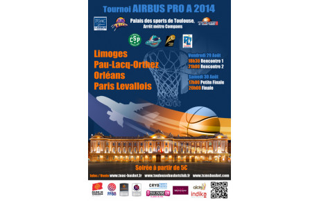 TOURNOI AIRBUS PRO A  29 &amp; 30 AOUT 2014