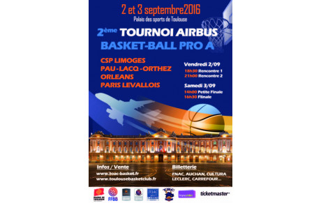 2EME TOURNOI AIRBUS PRO A : OFFRE SPECIALE CLUBS